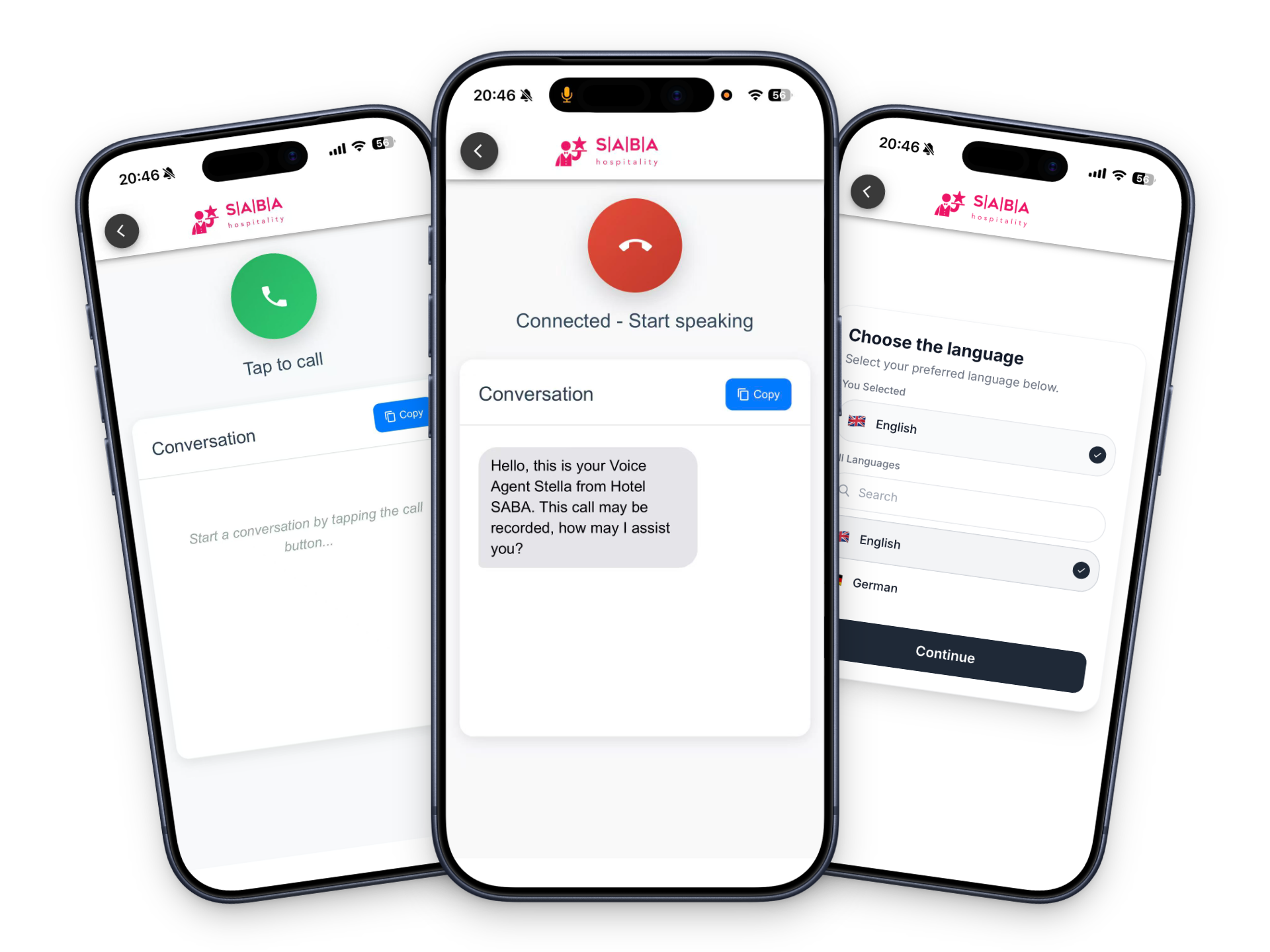 International guests struggle with language barriers – leading to frustration, missed requests, and negative reviews. Discover how SABA’s multilingual Voice AI Assistant bridges the gap, serving guests in their own language without adding staff.