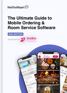 The 2024 Room Service Ordering Software Buyers’ Guide is designed to give hoteliers the information they need to make an informed decision as they rethink the way they use technology  within their Food & Beverage and Operations departments.